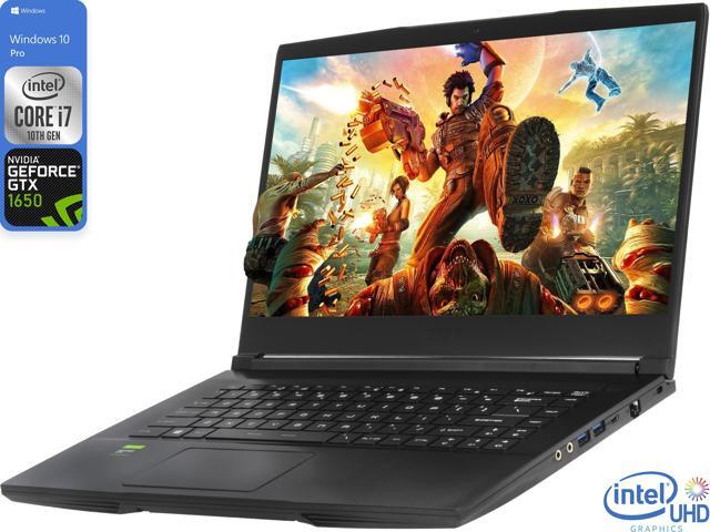 MSI GF63 Gaming Notebook 156' IPS FHD Display Intel Core i7-10750H Upto 50GHz 64GB RAM 4TB NVMe SSD NVIDIA GeForce GTX 1650 HDMI Wi-Fi