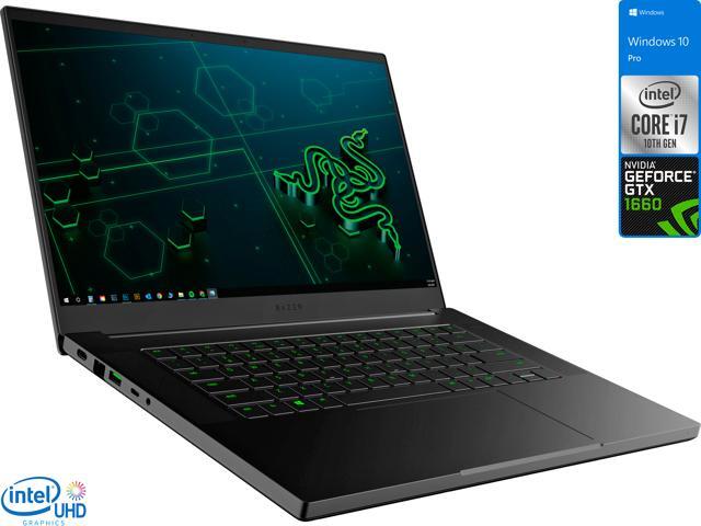 Razer Blade Gaming Notebook 156' 144Hz FHD Display Intel Core i7-10750H Upto 50GHz 16GB RAM 1TB NVMe SSD NVIDIA GeForce GTX 1660 Ti HDMI