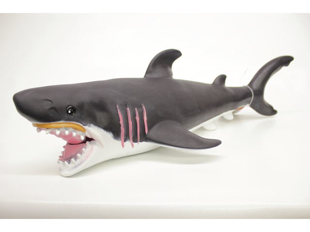 21' GIANT SOFT TOUCH GREAT WHITE SHARK