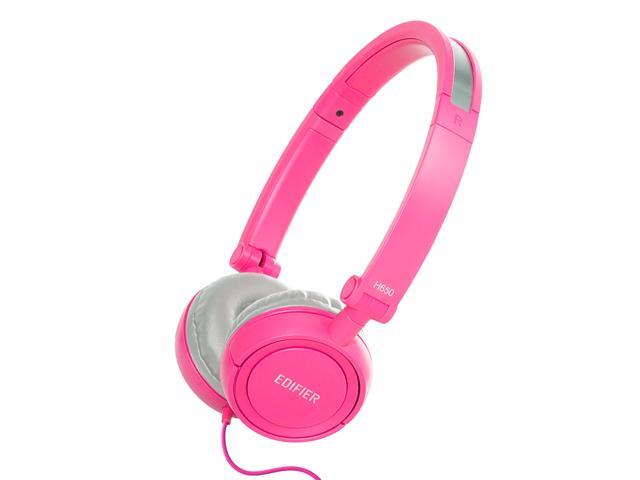 Edifier H650 Headphones - Hi-Fi On-Ear Foldable Noise-Isolating Stereo Headphone Ultralight and Tri-fold Portable - Black White Orange Blue