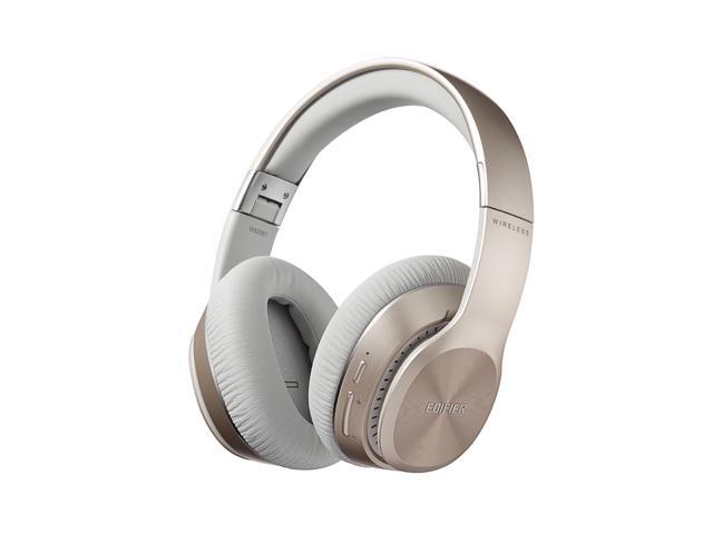 Edifier W820BT Bluetooth Headphones - Foldable Wireless Headphone with 80-hour Long Battery Life - Gold