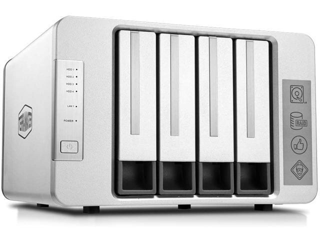 NeweggBusiness - TERRAMASTER F4-210 4-Bay NAS 2GB RAM Quad Core
