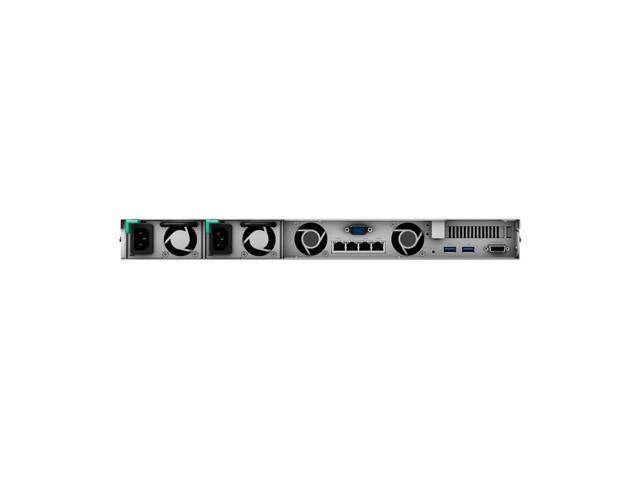 Synology RS1619xs+ Rackmount NAS Server - Xeon D-1527, 64GB RAM, 80TB HDD, 2TB NVMe SSD, 4x1GbE