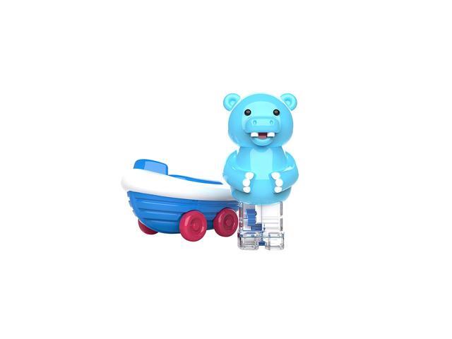 Educational Insights Zoomigos Hippo with Rowboat Zoomer - Toddler Toy
