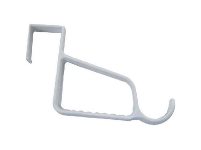 Interdesign 16301 White Plastic Over The Door Hanger Valet