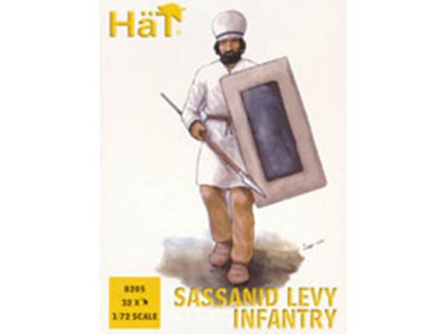 HAT 1/72 Scale Ancients Sassanid Levy Infantry Set 8205 New!