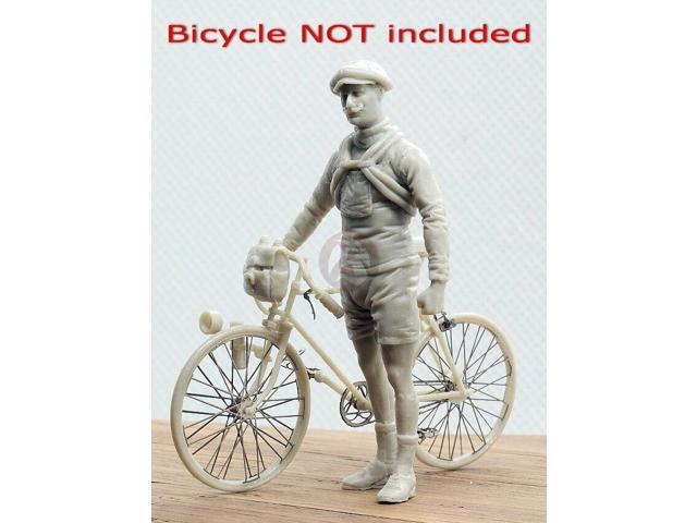 Cix Models 1/35 Cyclist Figure Early 1900s (2 Heads w/ or w/out Beret) CIXM033