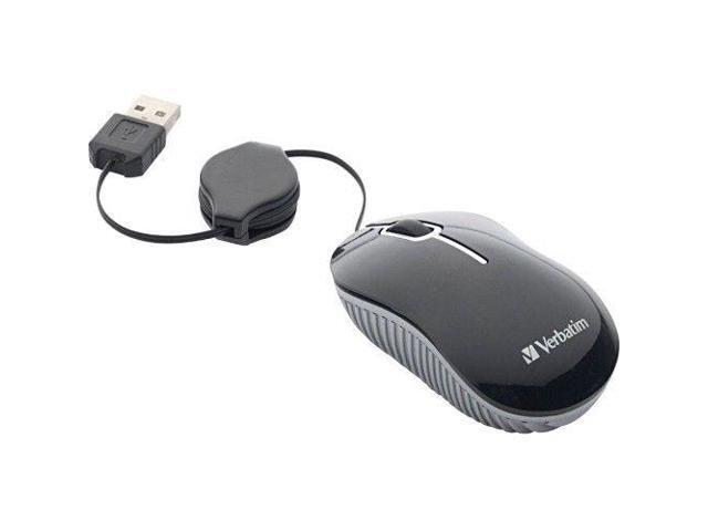 Verbatim Mini Travel Optical Mouse Commuter Series - Black