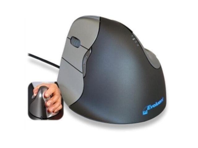 Evoluent VM4L Mouse VerticalMouse 4 Left USB 6 Button Brown Box