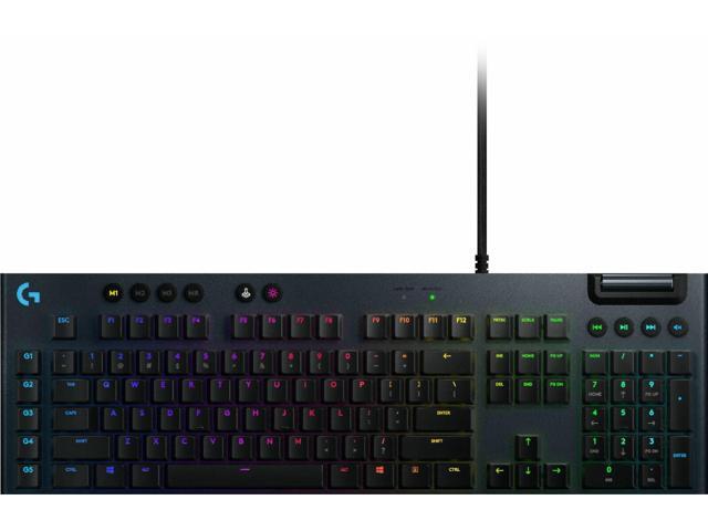 LogitechG815 Lightsync Rgb Mechanical Gaming Keyboard With Gl Clicky Switc