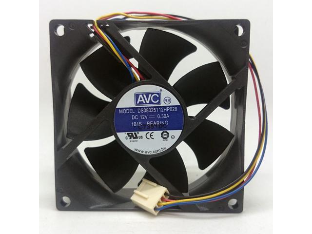 1PC For AVC  12V 0.25A  C8025S12M fan 