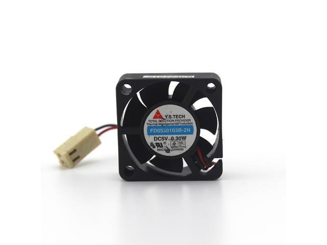 UPC 742500722760 product image for Y.S Tech FD0530103B-2N 3cm 3010 5V 0.3W silent set top box cooling fan | upcitemdb.com