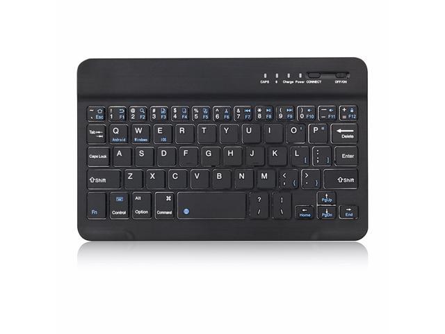 7inch Bluetooth Keyboard 30 Wireless Keyboard Bluetooth Connection Ultrathin Protable Rechargeable Battery for