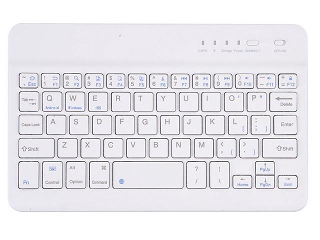7inch Bluetooth Keyboard 30 Wireless Keyboard Bluetooth Connection Ultrathin Protable Rechargeable Battery for