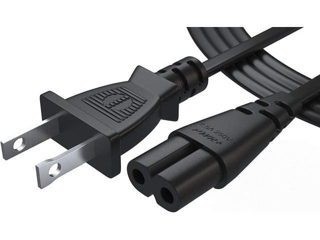 Pwr Replacement Power Cable for PS5 PS4 Slim and Xbox One S/X - 6 Foot Cord