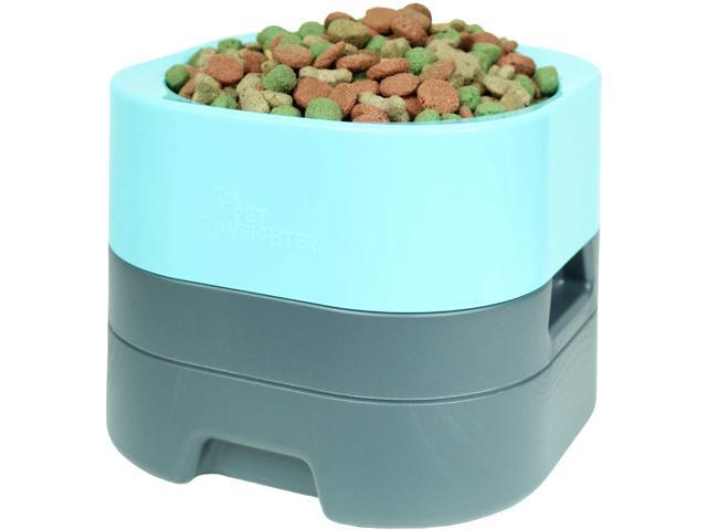 PetWeighter Bowl - Large & Heavy Dog Food Bowl - Elevated Dog & Cat Water Bowl (Large)