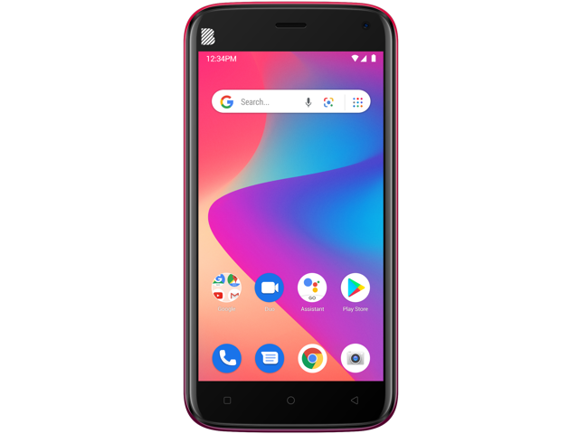 BLU C5L 2020 C0070WW 16GB GSM Unlocked Android Smart Phone - Red