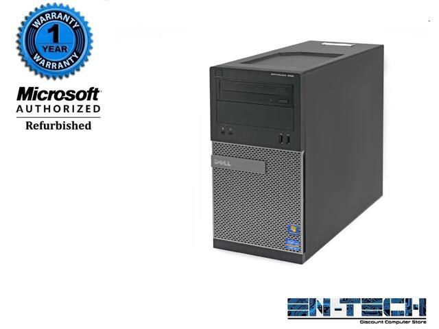 Dell Optiplex 390 DT Reconditionné - I3-2120, 8Go RAM, 500Go, Windows 10, Prêt à L'emploi