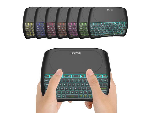 D8 Backlight 24GHz Wireless Mini Keyboard Air Mouse Touchpad Controller for Android TV Box