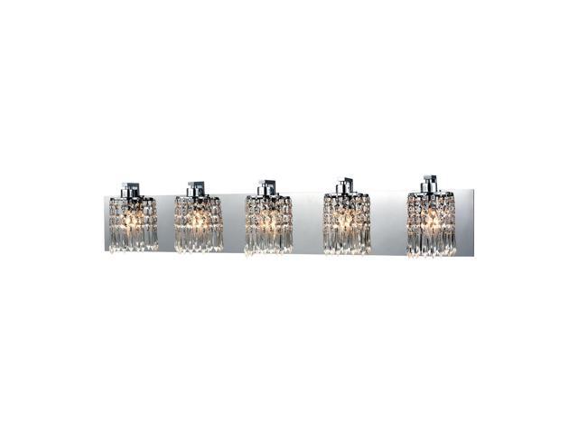 Elk Lighting Optix 5 Light LED Vanity In Polished Chrome