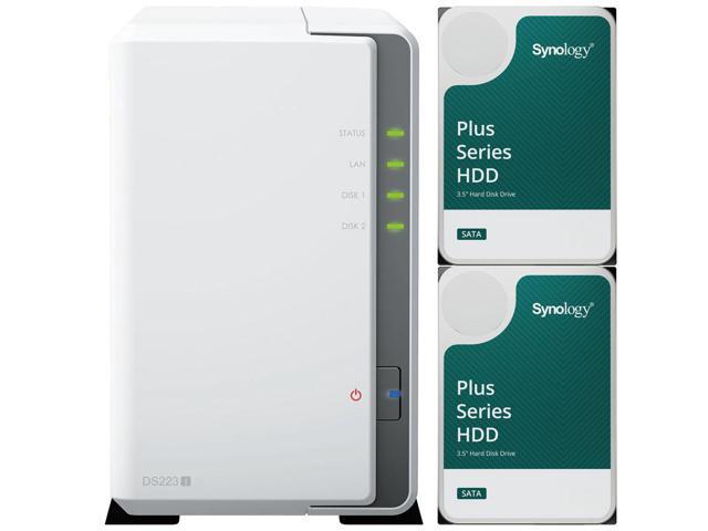 Synology DS119j NAS HDDあり　8TB 本体のみ Synology DS119j NAS HDDあり 8TB 本体のみ