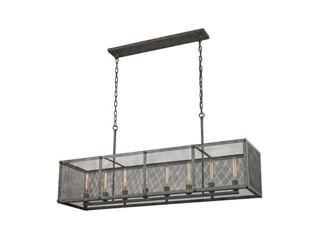 ELK Lighting Perry 8 Light Island Malted Rust - 31512-8