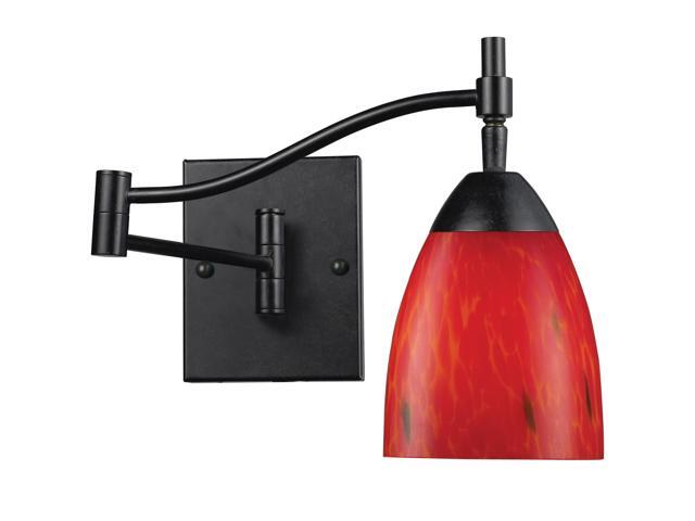 Elk Lighting Celina 1-Light Swing arm Sconce in Dark Rust - 10151-1DR-FR