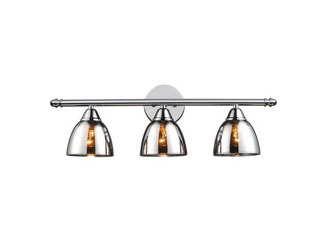 Elk Lighting Reflections 3-Light Vanity in Polished Chrome - 10072-3