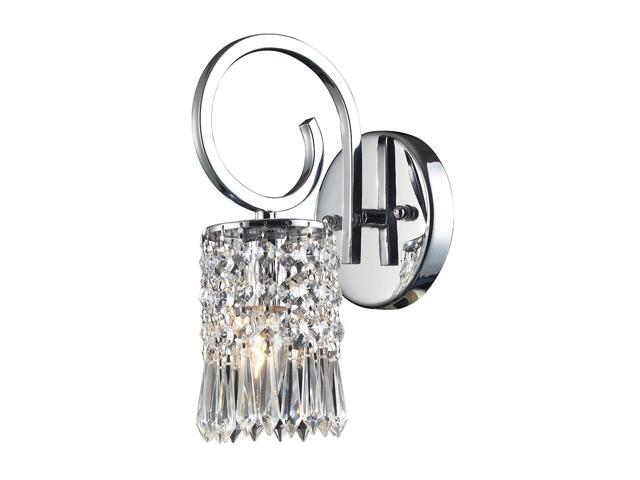 Elk Lighting Optix 1 Light Wall Bracket in Polished Chrome - 2595-1