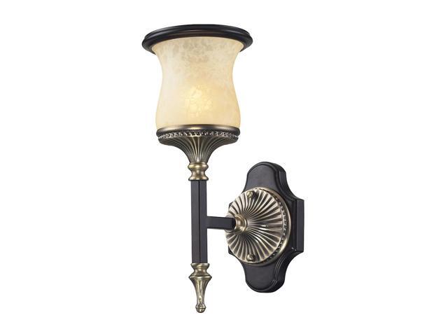 Elk Lighting Georgian Court 1 Light Wall Bracket in Antique Bronze - 2420-1