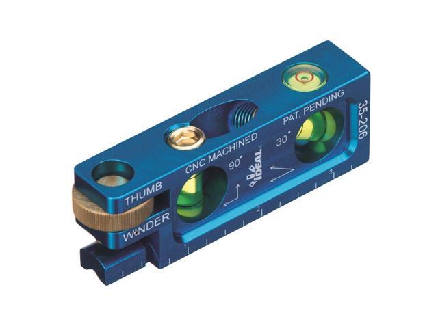 Ideal 35-206 35' Electrician Level With 2 Vials And Magnetic Jaw