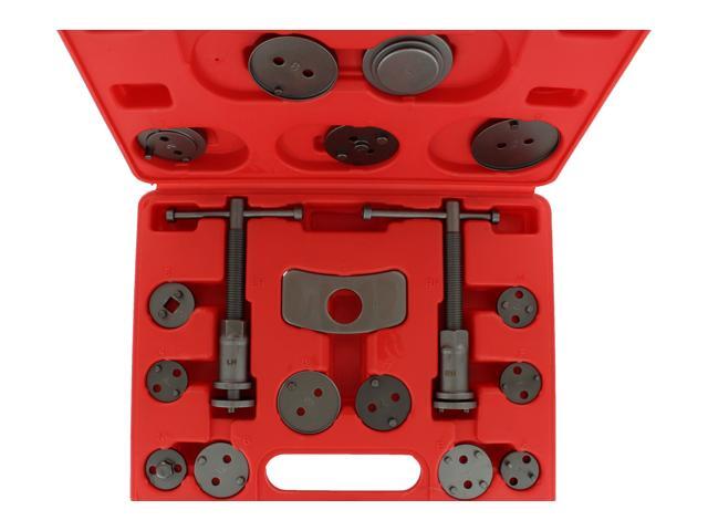 ABN Front and Rear Caliper Brake Rewind and Piston Compression 18-Piece Tool Kit