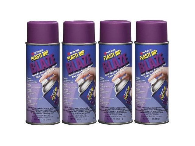 Performix Plasti Dip 11225 Blaze Purple Rubber Spray 4 PACK