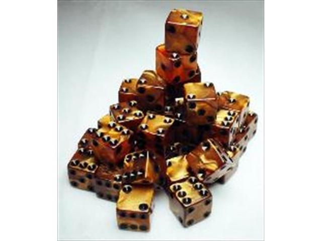 Bronze Olympic Rounded 12mm D6 36ea KPL12368 Koplow Games