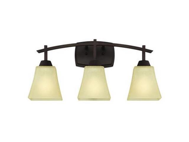 Westinghouse 6307500 Midori Three Light Indoor Wall Fixture Oil Rubbed Bronze
