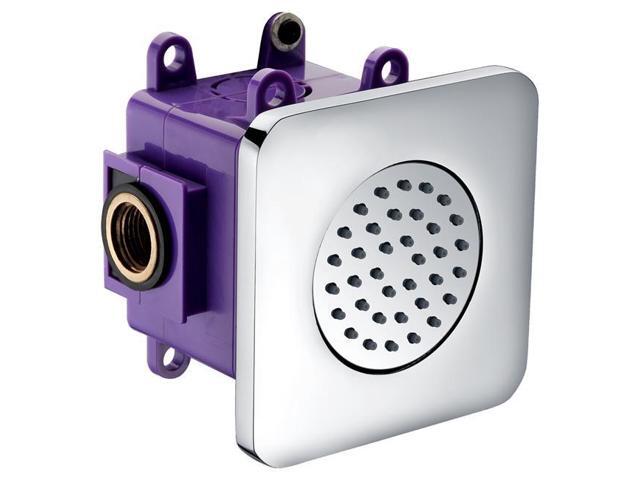 ALFI Brand AB3801-PC Polished Chrome Flush Mounted Shower Body Spray