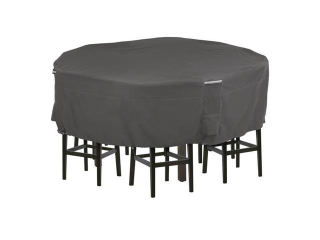 Classic Accessories 55-776-035101-EC Ravenna Tall Round Patio Table & Chair Set Cover