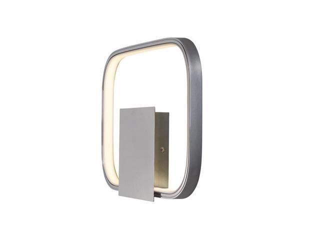 ET2 E24550-PC Squared LED Polished Chrome Wall Sconce Light