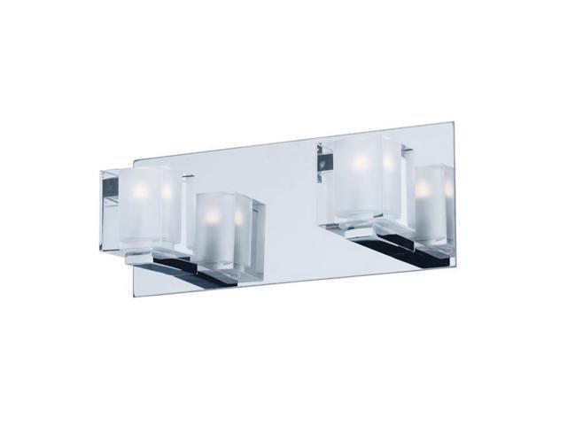 ET2 E32032-18PC Blocs LED 12 in Polished Chrome Wall Sconce Light