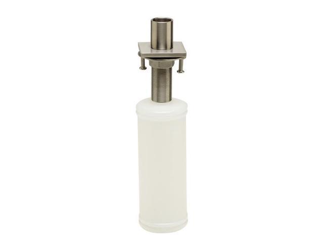 ALFI Brand AB5007-BSS Modern Square Brushed Stainless Steel Soap Dispenser