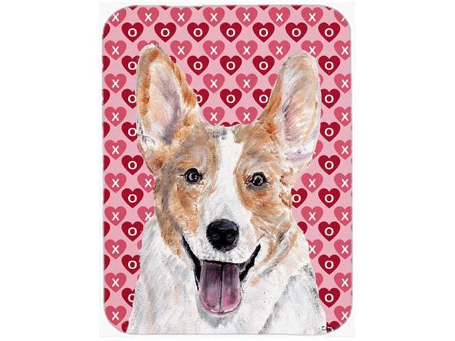 Cardigan Corgi Hearts and Love Mouse Pad Hot Pad or Trivet SC9696MP