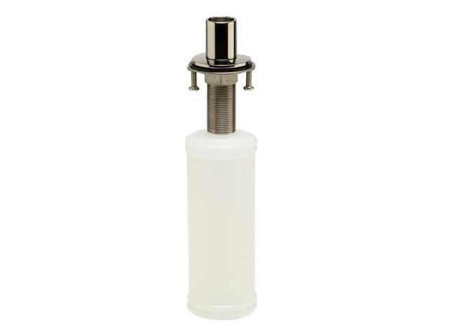 ALFI Brand AB5006-PSS Modern Round Polished Stainless Steel Soap Dispenser
