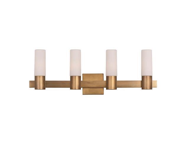 Maxim 22414SWNAB Contessa 4-Light Bathroom Vanity Natural Aged Brass