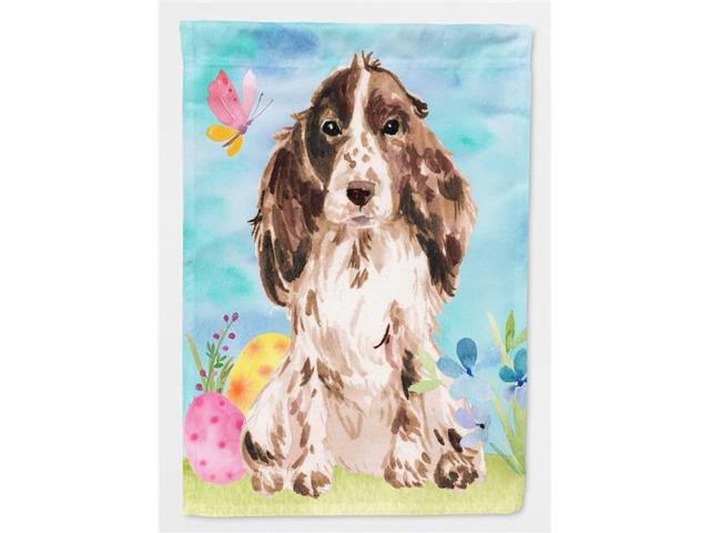 Carolines Treasures BB9622GF Brown Parti Easter Garden Flag
