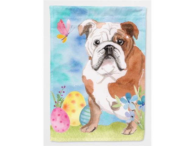 Carolines Treasures BB9626GF English Bulldog Easter Garden Flag