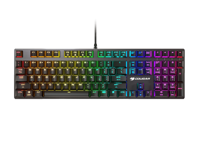 Cougar Vantar MX Mechanical Gaming Keyboard (Red Switch) with RGB (Black)