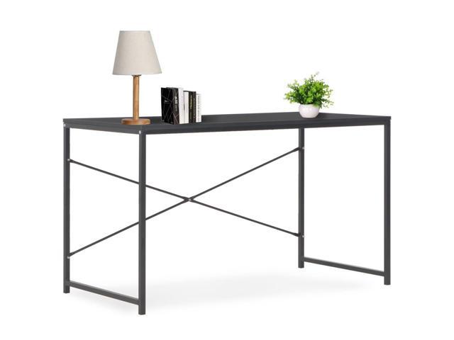 vidaXL Computer Desk Black 472'x236'x276' Home Office Workstation Table
