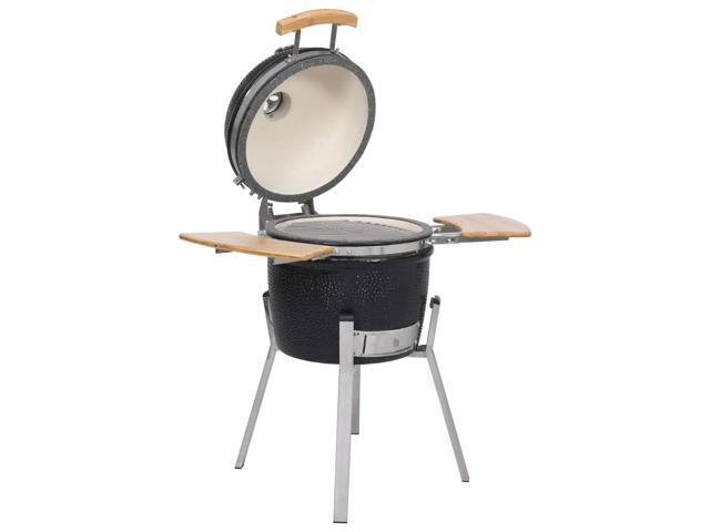 vidaXL Kamado Barbecue Grill Smoker Ceramic Smoker Cooking Appliance Garden