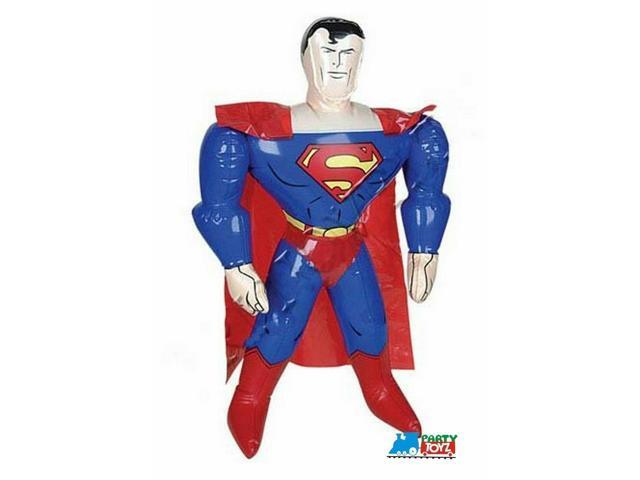 Superman Small 24 Inch Inflatable Toy Inflate
