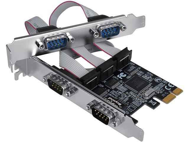 NeweggBusiness - Siig LB-S00114-S1 AC Quad Serial Port RS232 Pcie